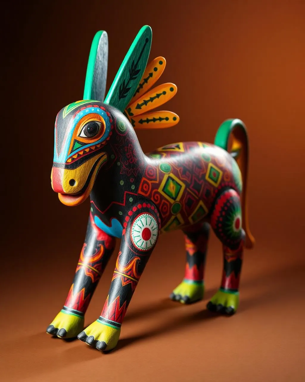 Alebrije sculpture by Taller Monte Albán