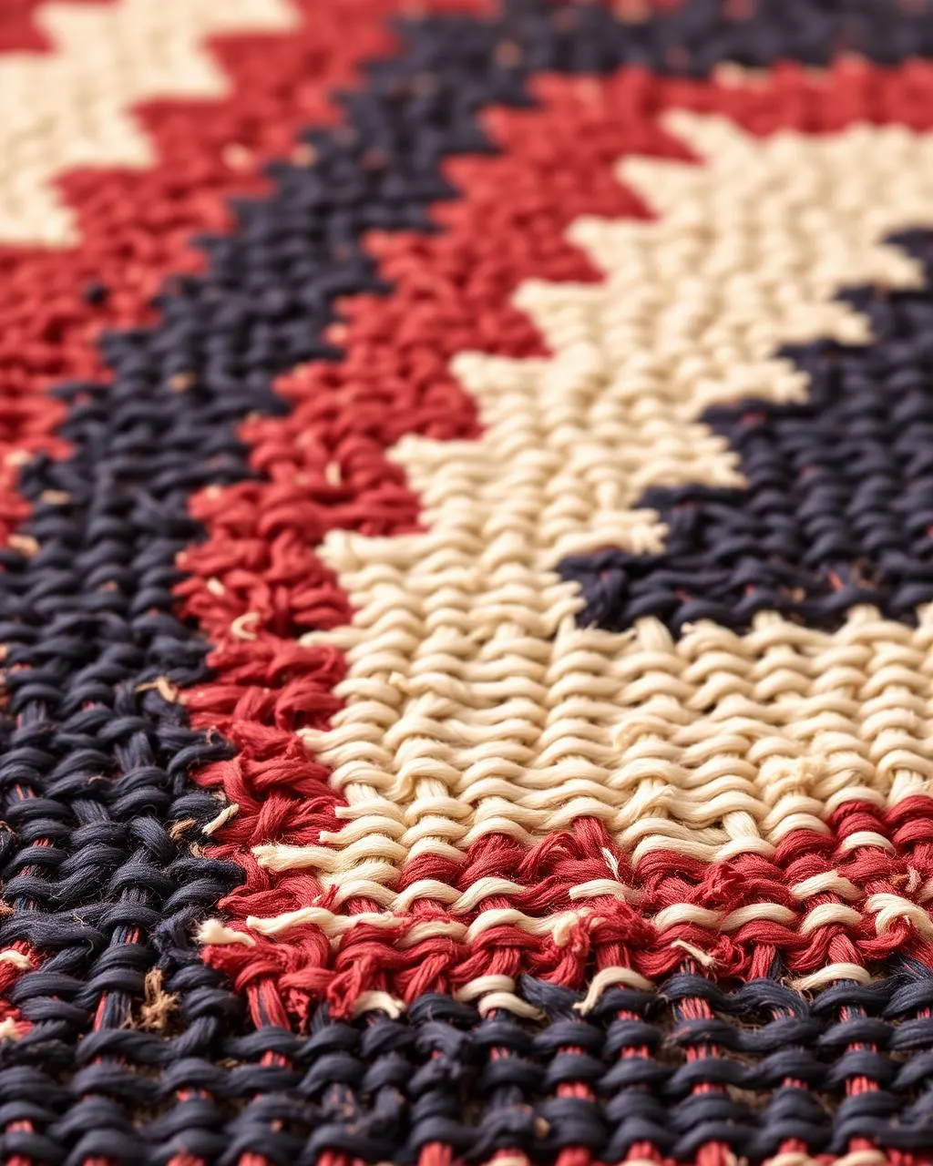 Handwoven textiles by María Santiago